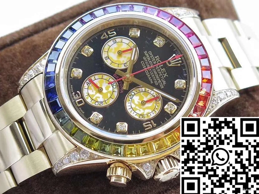 116589RBOW Factory Daytona 4130 Rainbow BL Rolex Movement Cosmograph 0709